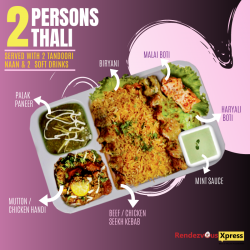 2 Persons Thali